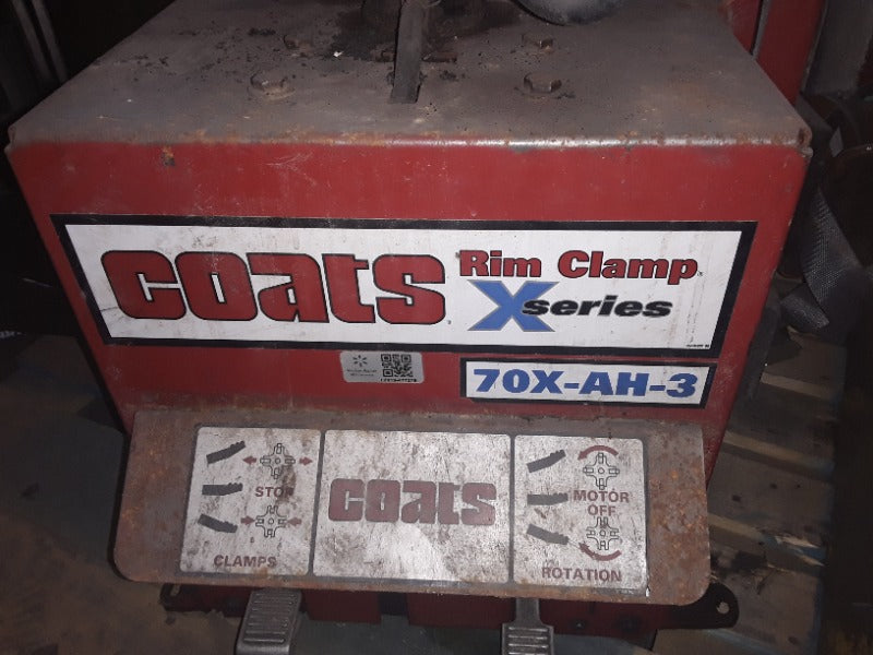 Coats Tire Balancer (1) , COATS 1250-2D (1) , Coats Rim Clamp Tire Changer (1)  - Load #306567