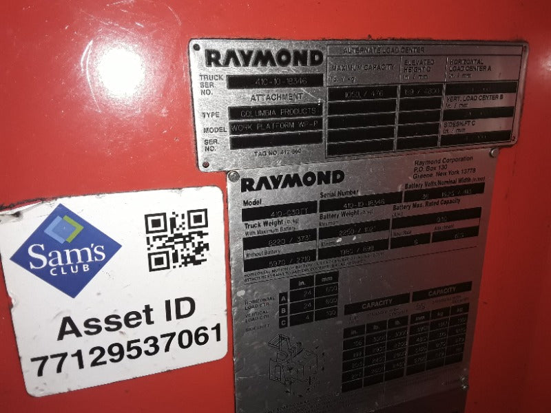 Raymond Lift (1)  - Load #306698