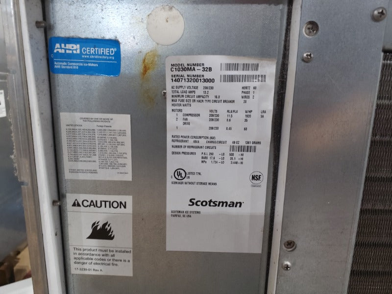 Scotsman Ice Machine (1)  - Load #309378