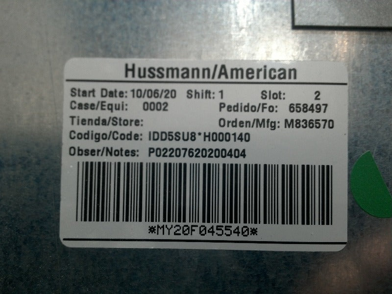 Hussman Cooler - 4 Doors (1)  - Load #235449